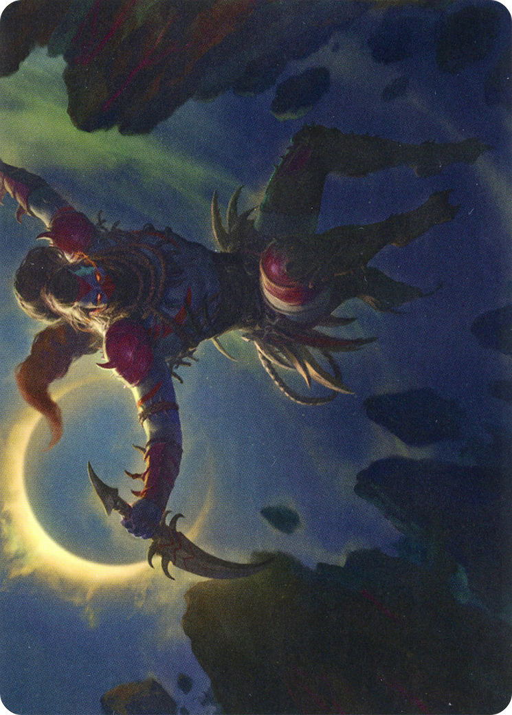 Nighthawk Scavenger // Nighthawk Scavenger  [Zendikar Rising Art Series] (Borderless)