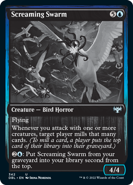 Screaming Swarm [Innistrad: Double Feature] Foil
