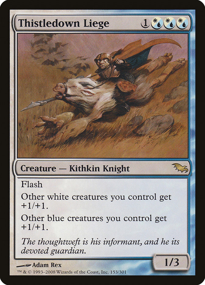 Thistledown Liege [Shadowmoor] Foil