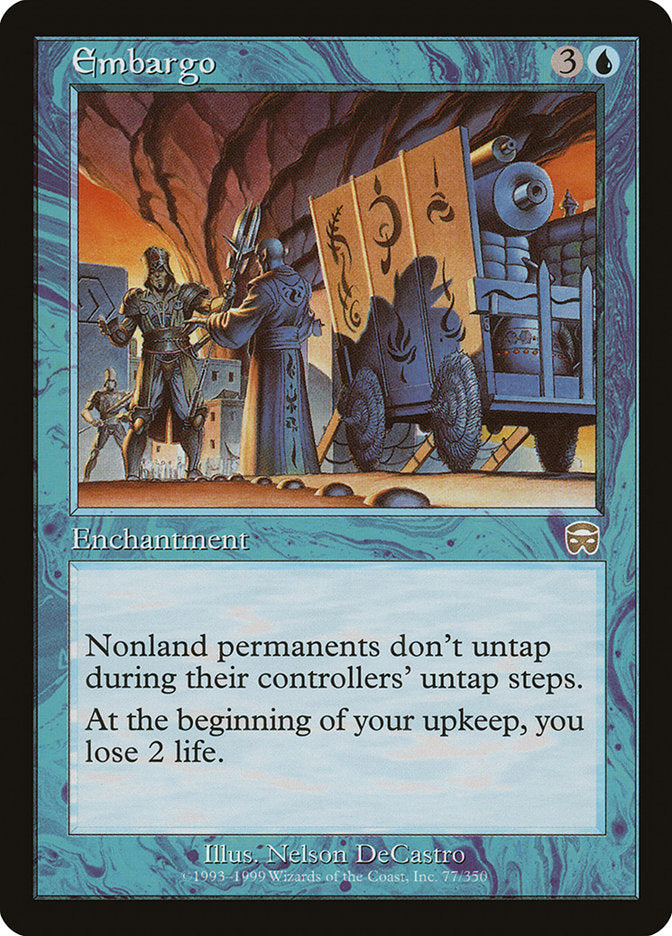 Embargo [Mercadian Masques] Foil