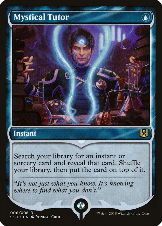 Mystical Tutor [Signature Spellbook: Jace] Foil