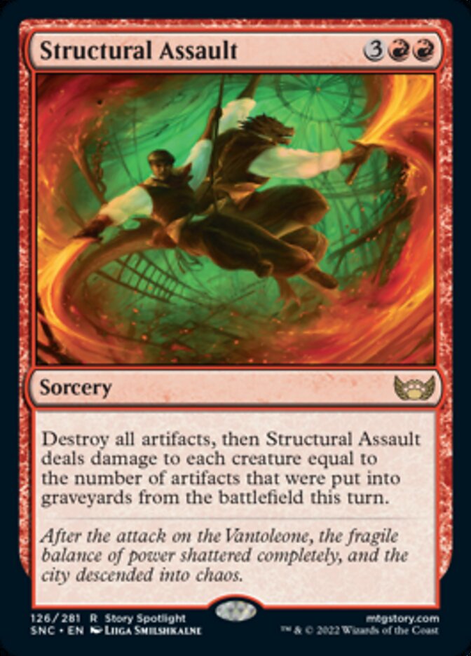 Structural Assault [Streets of New Capenna] Foil
