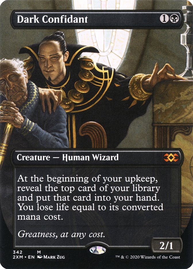 Dark Confidant (Toppers) [Double Masters] Foil