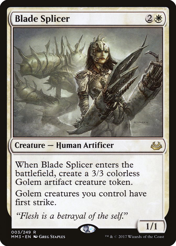 Blade Splicer [Modern Masters 2017] Foil