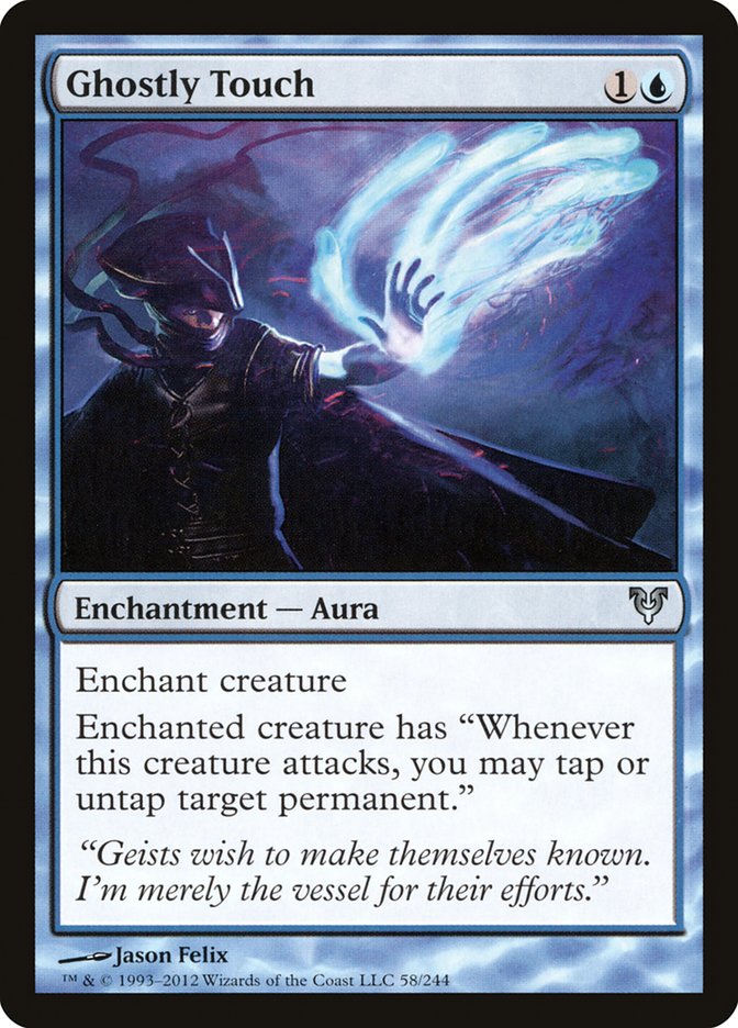 Ghostly Touch [Avacyn Restored] Foil