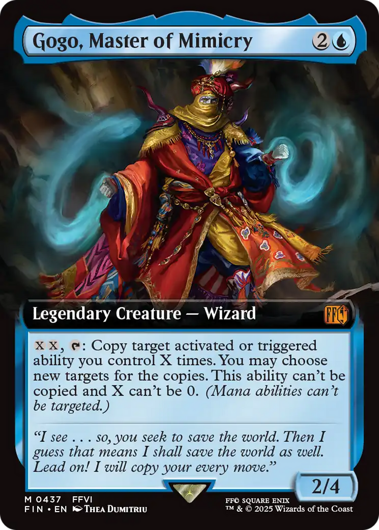 Gogo, Master of Mimicry (Extended Art) [FINAL FANTASY] Foil