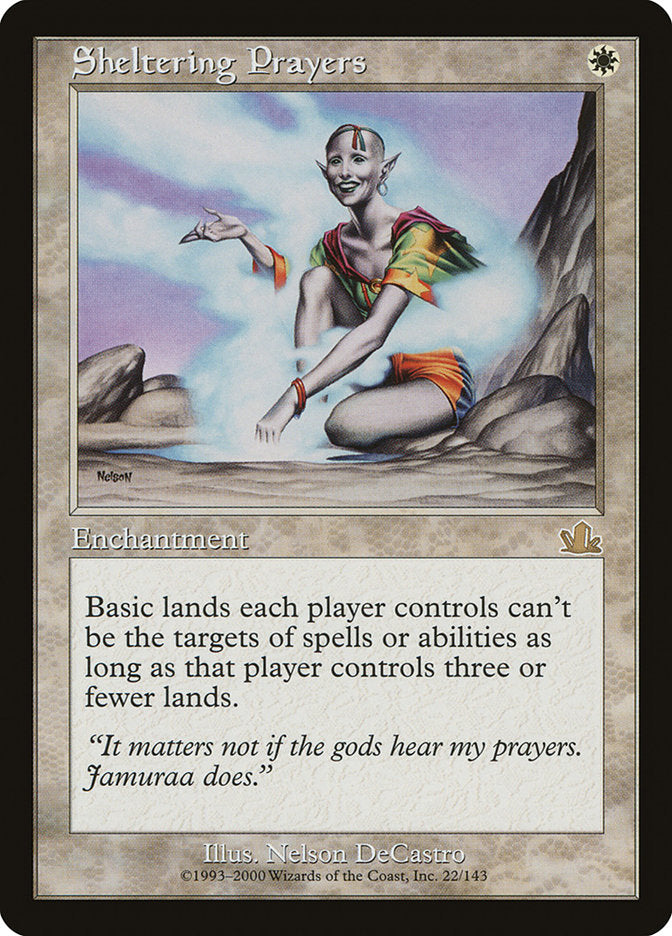 Sheltering Prayers [Prophecy] Foil