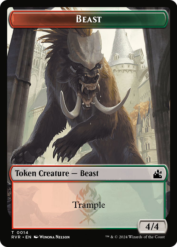 Beast  [Ravnica Remastered Tokens]