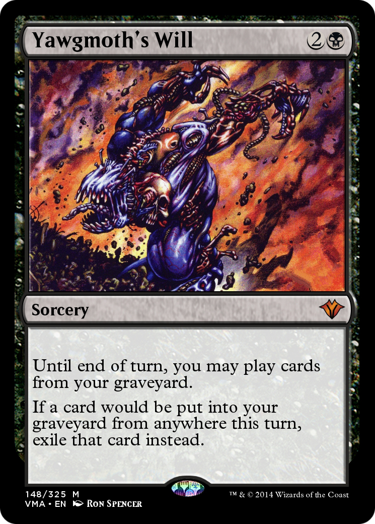 Yawgmoth's Will  [Vintage Masters]