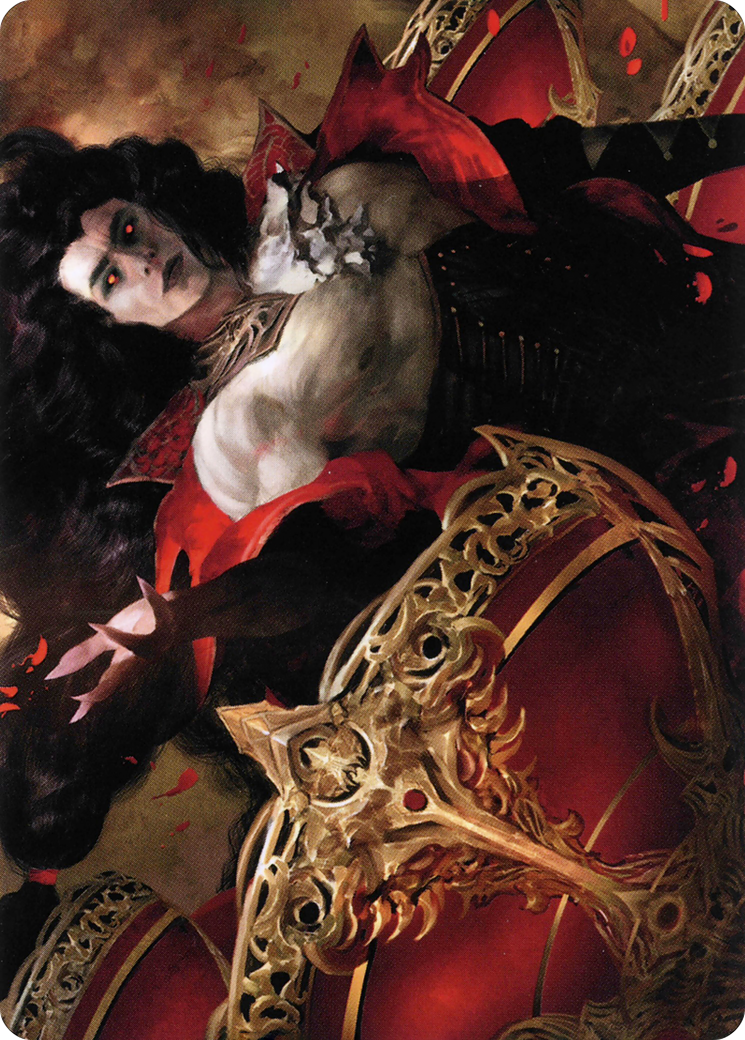 Bloodvial Purveyor // Bloodvial Purveyor  [Crimson Vow Art Series] (Borderless) Foil