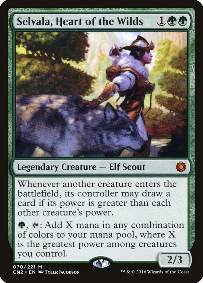 Selvala, Heart of the Wilds [Conspiracy: Take the Crown] Foil