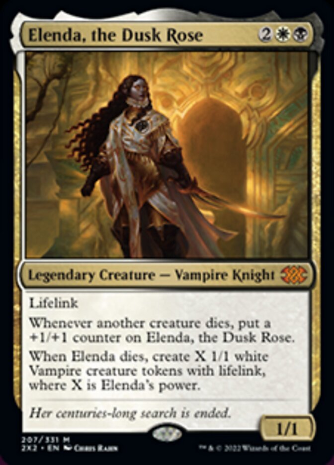 Elenda, the Dusk Rose [Double Masters 2022] Foil
