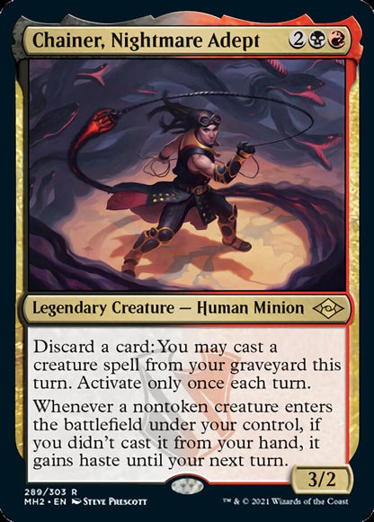 Chainer, Nightmare Adept [Modern Horizons 2] Foil