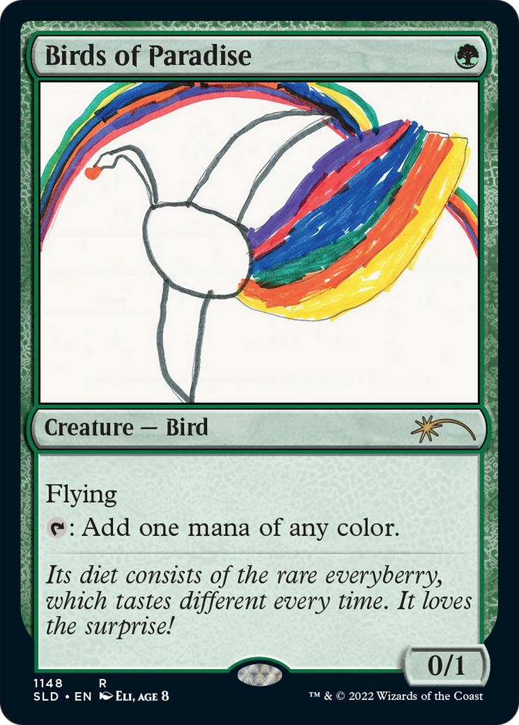 Birds of Paradise (1148) [Secret Lair Drop Series] Foil