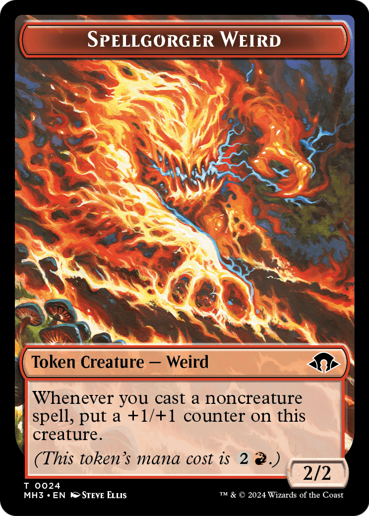 Spellgorger Weird  [Modern Horizons 3 Tokens] Foil