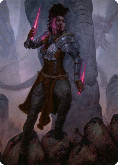 Kaya the Inexorable // Kaya the Inexorable  [Art Series: Kaldheim] (Borderless)