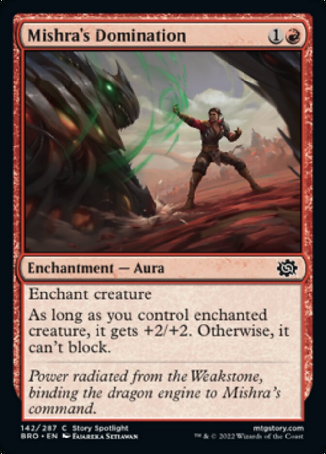 Mishra's Domination [The Brothers' War] Foil