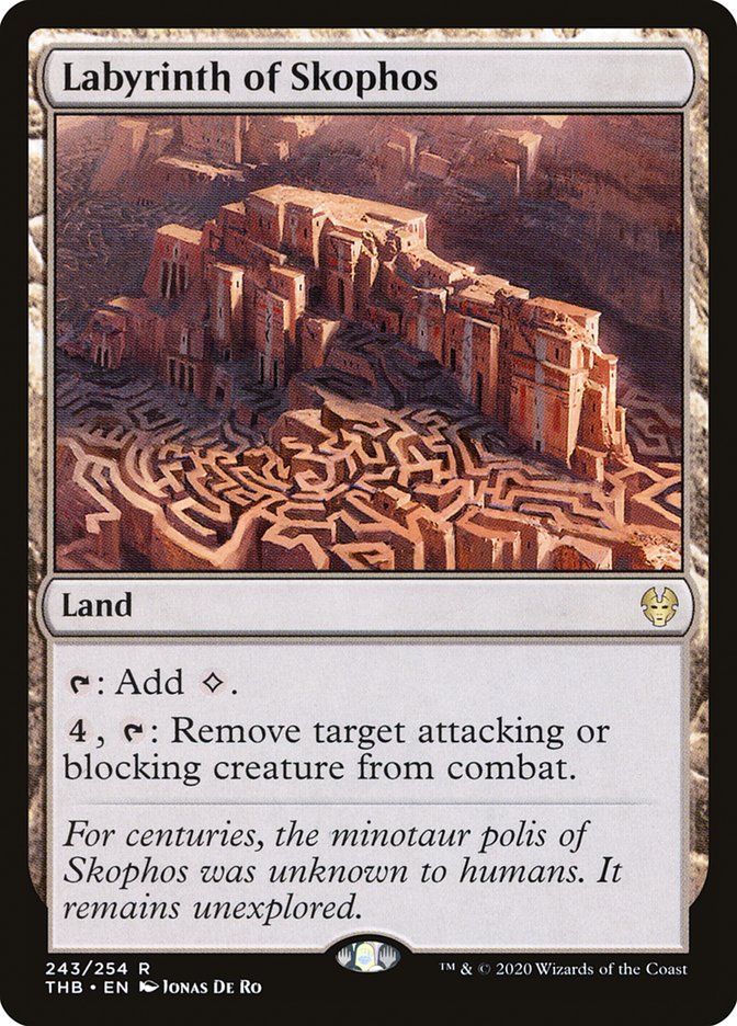 Labyrinth of Skophos [Theros Beyond Death] Foil