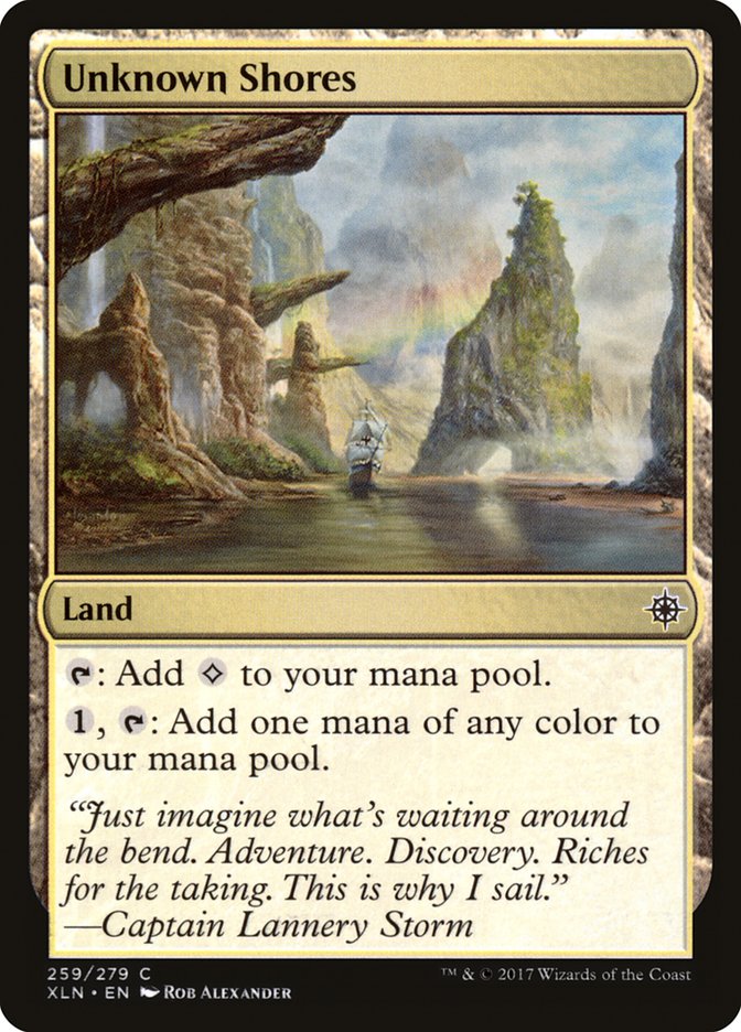 Unknown Shores [Ixalan] Foil