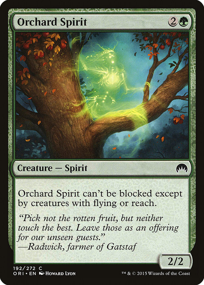 Orchard Spirit [Magic Origins] Foil