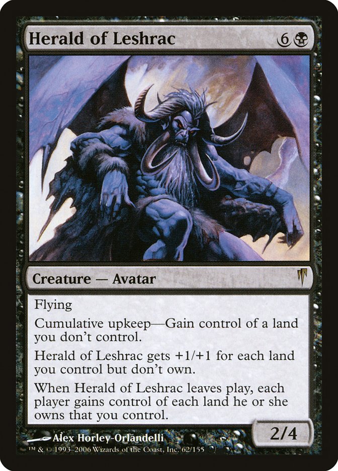 Herald of Leshrac [Coldsnap] Foil