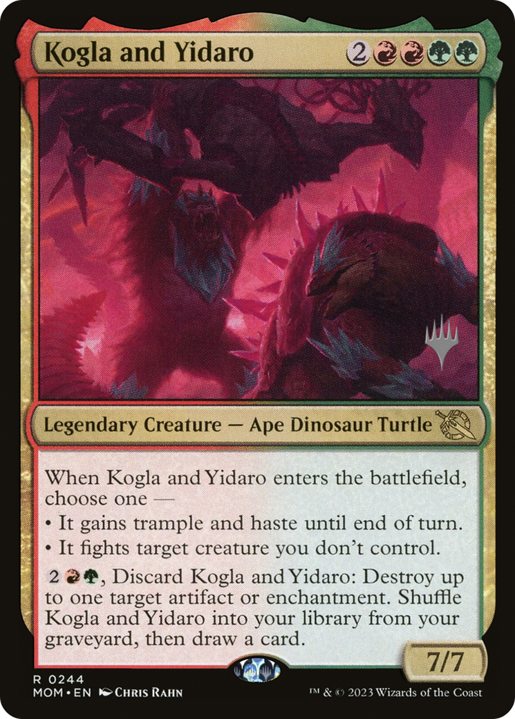 Kogla and Yidaro (Promo Pack) [March of the Machine Promos] Foil