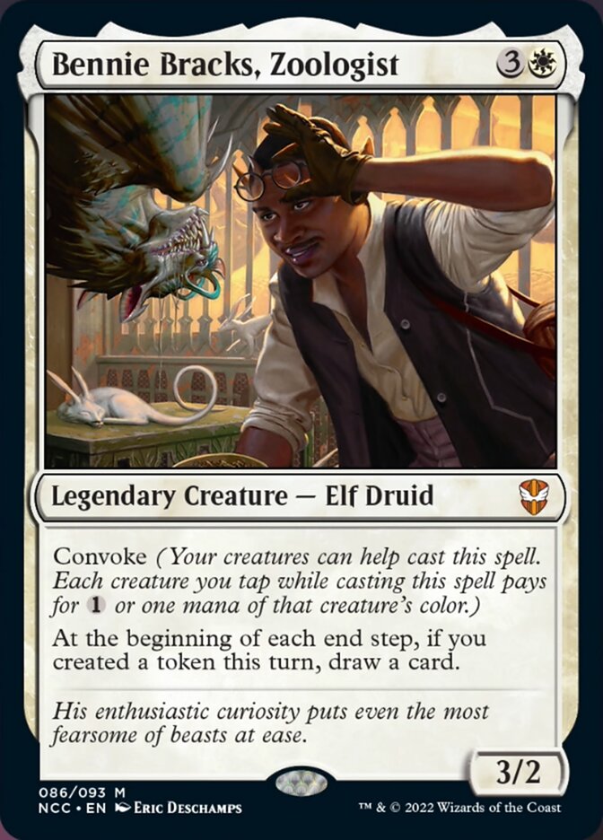 Bennie Bracks, Zoologist [Streets of New Capenna Commander] Foil
