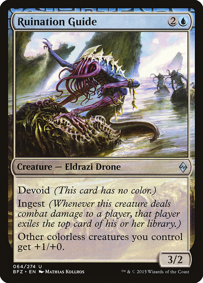 Ruination Guide [Battle for Zendikar] Foil