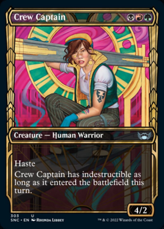Crew Captain (Showcase Golden Age) [Streets of New Capenna] Foil