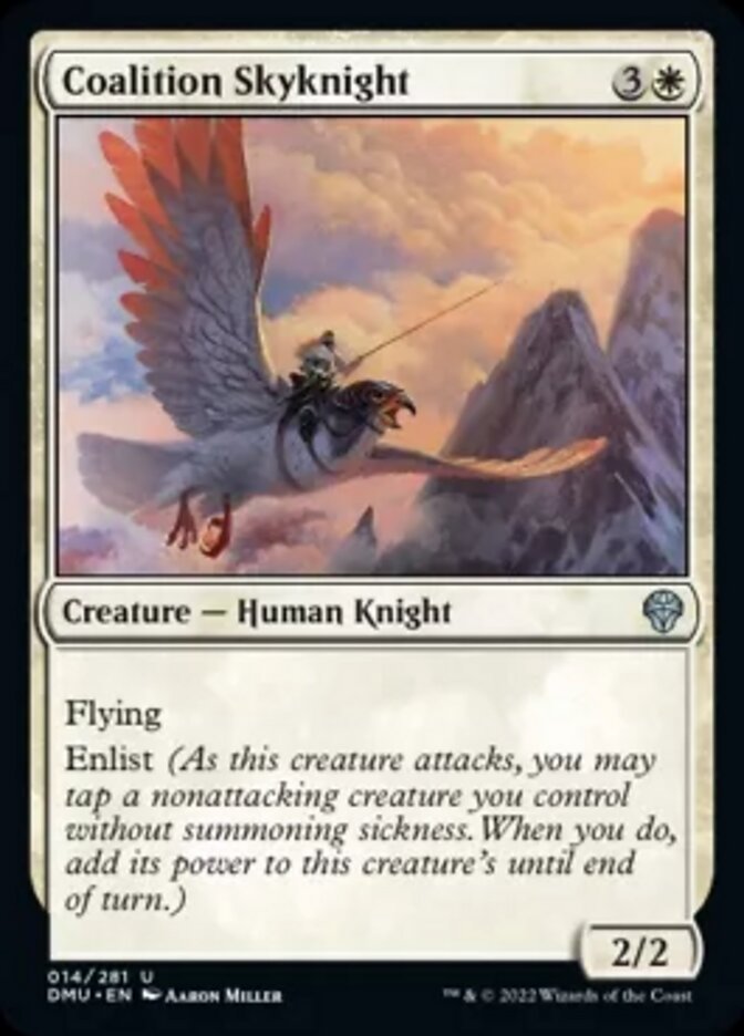 Coalition Skyknight [Dominaria United] Foil