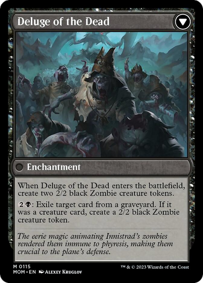Invasion of Innistrad // Deluge of the Dead [March of the Machine] Foil
