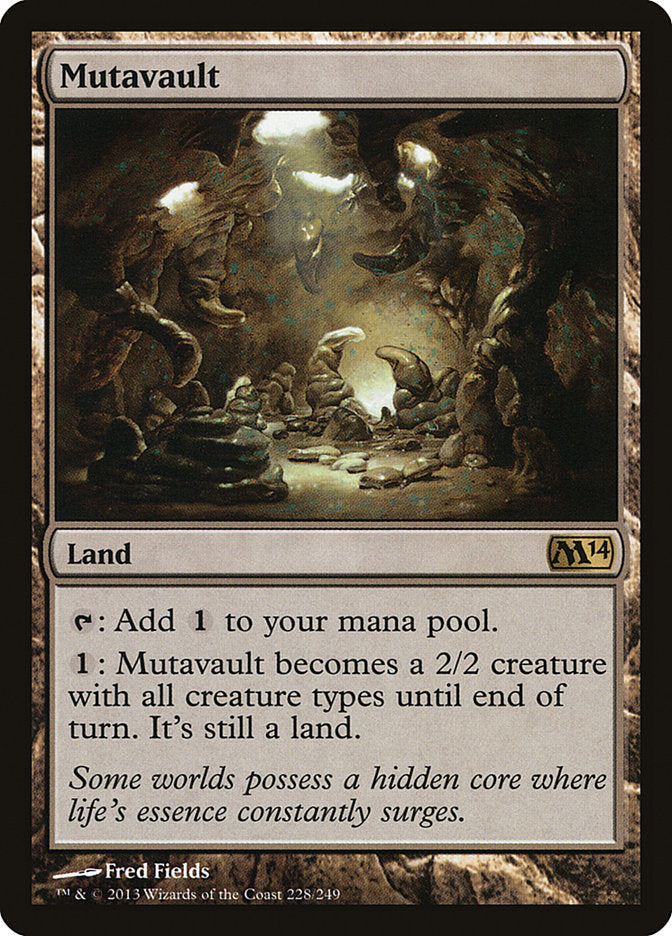 Mutavault [Magic 2014] Foil