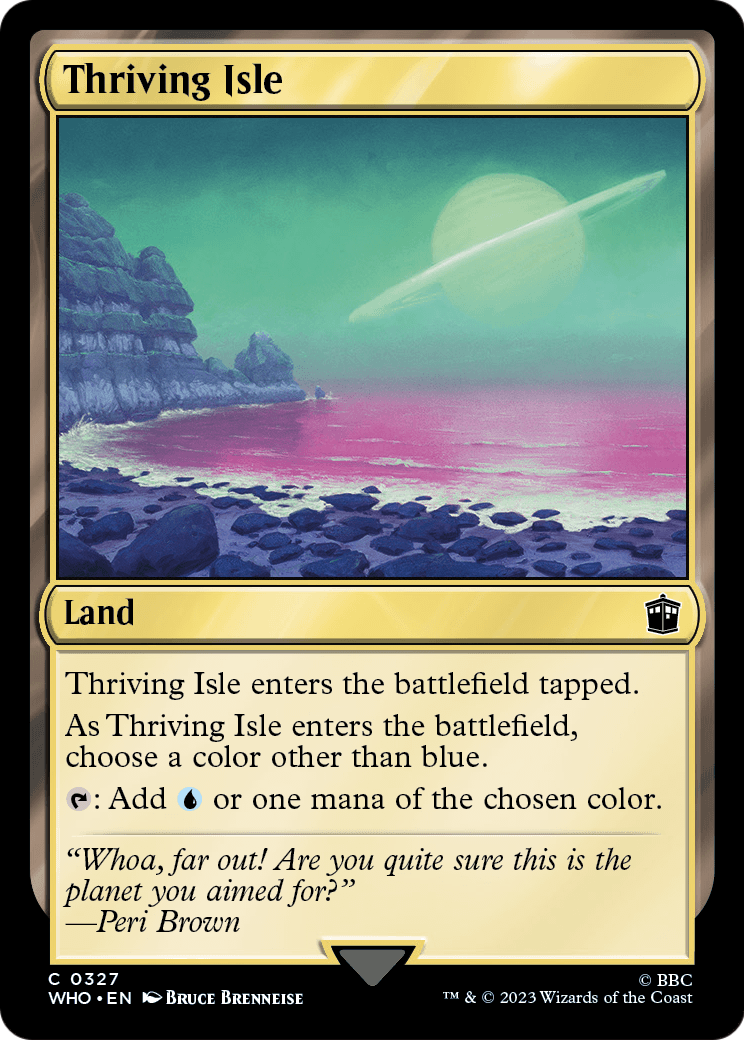 Thriving Isle [Doctor Who] Foil