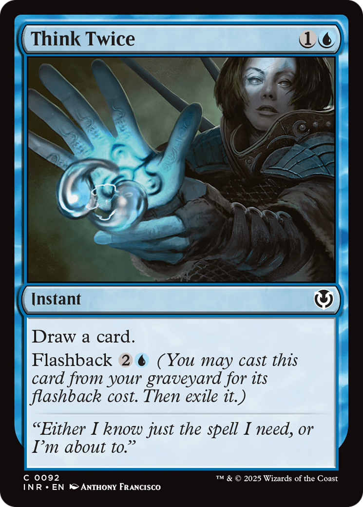 Think Twice [Innistrad Remastered] Foil