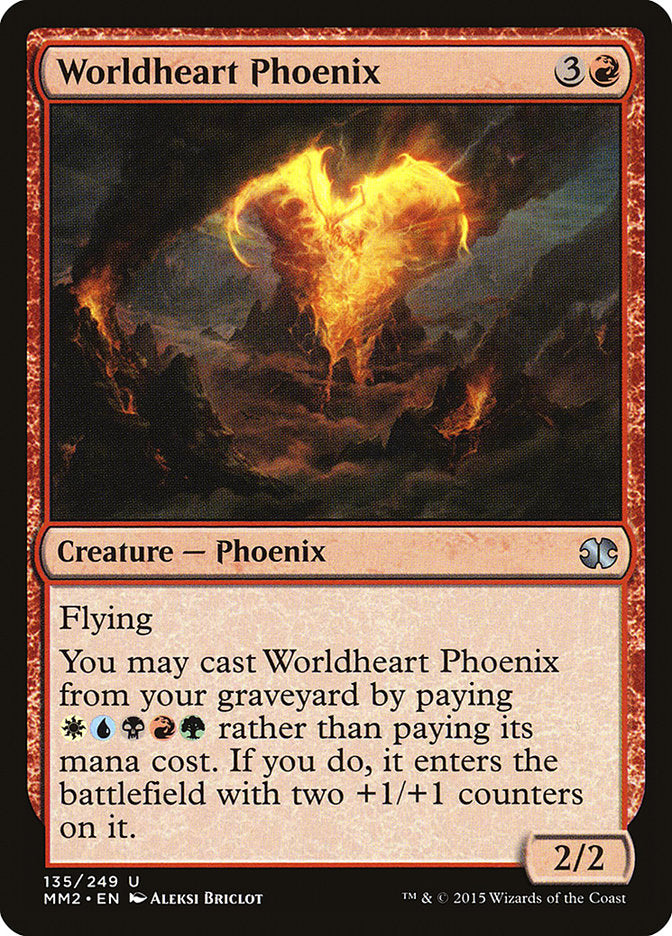 Worldheart Phoenix [Modern Masters 2015] Foil