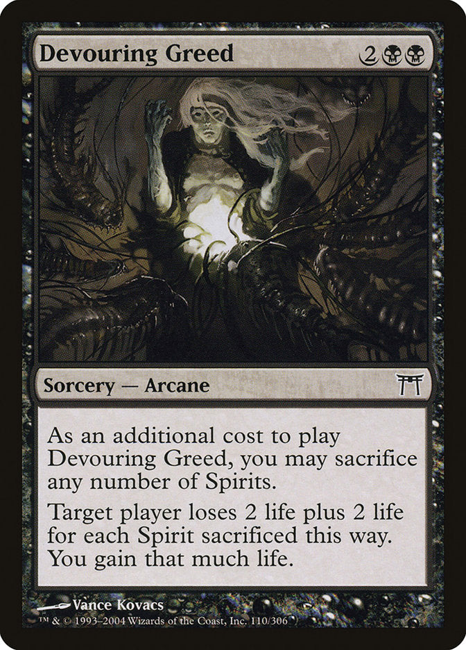 Devouring Greed [Champions of Kamigawa] Foil