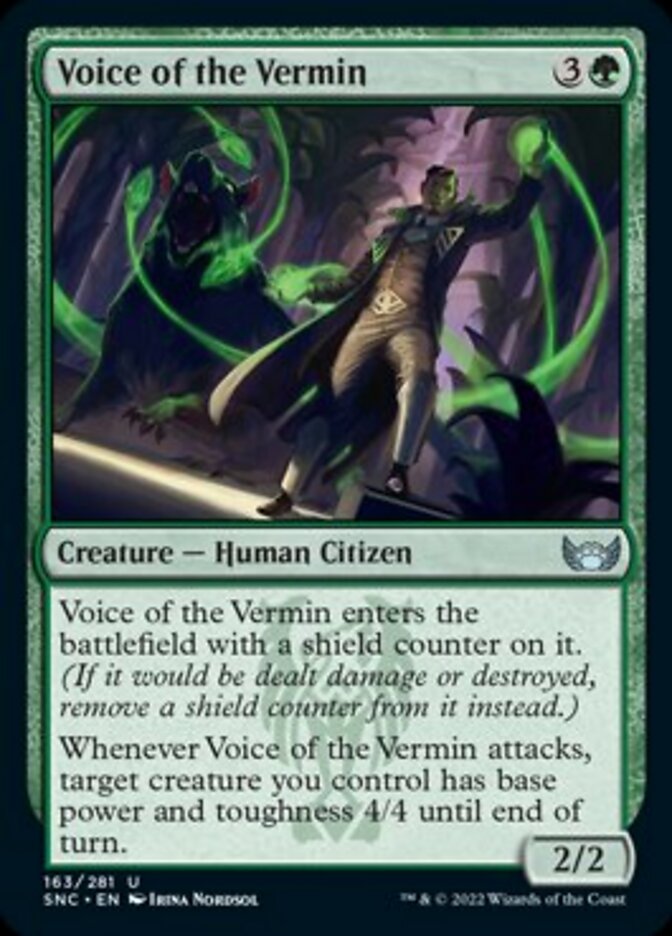 Voice of the Vermin [Streets of New Capenna] Foil