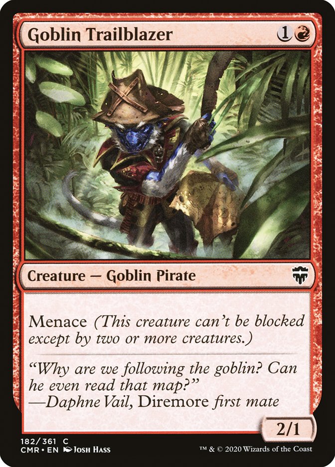 Goblin Trailblazer [Commander Legends] Foil