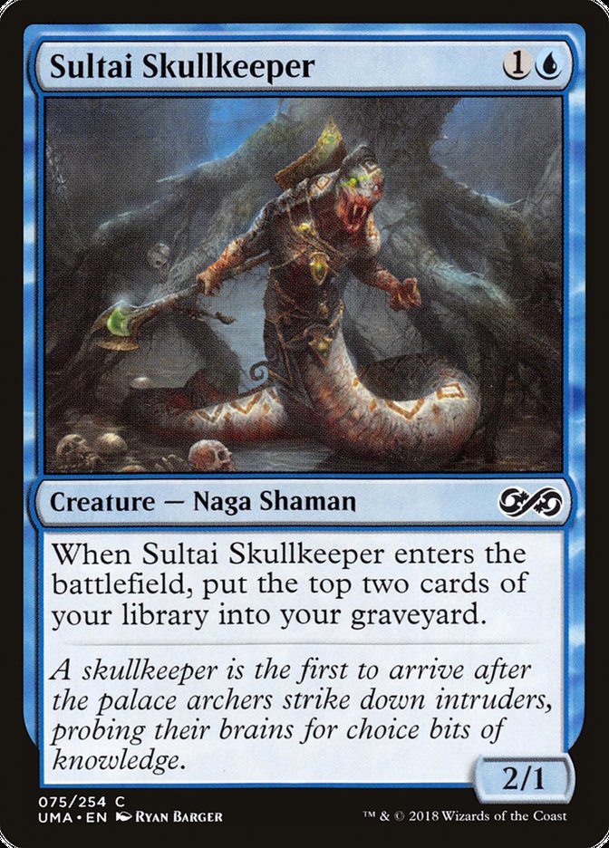 Sultai Skullkeeper [Ultimate Masters] Foil