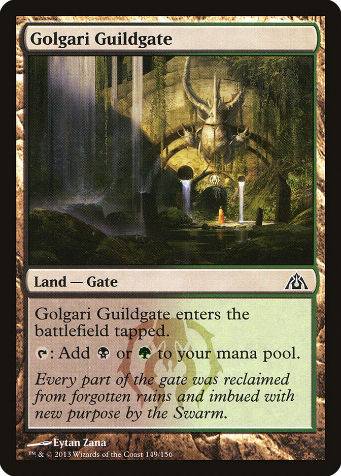 Golgari Guildgate [Dragon's Maze] Foil