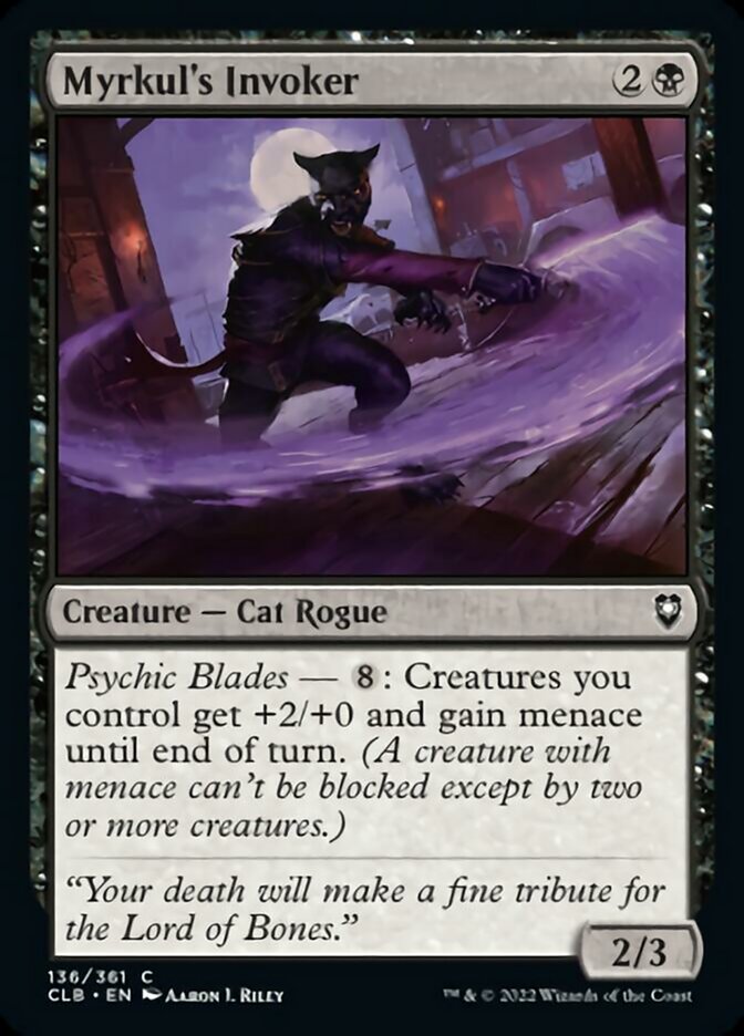 Myrkul's Invoker [Commander Legends: Battle for Baldur's Gate] Foil
