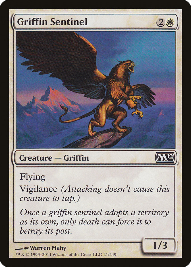 Griffin Sentinel [Magic 2012] Foil