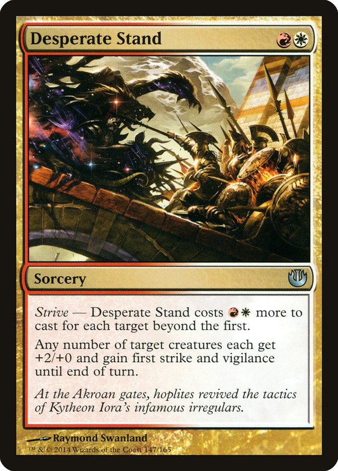 Desperate Stand [Journey into Nyx] Foil