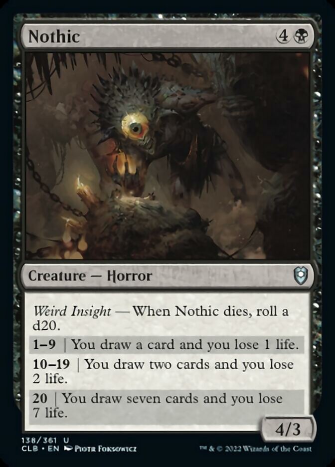 Nothic [Commander Legends: Battle for Baldur's Gate] Foil