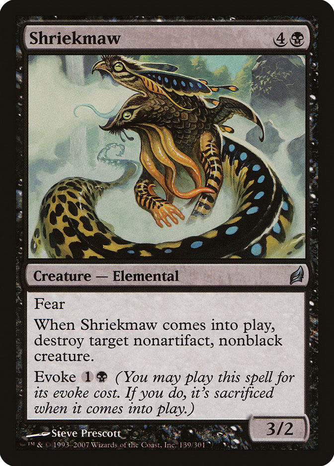 Shriekmaw [Lorwyn] Foil