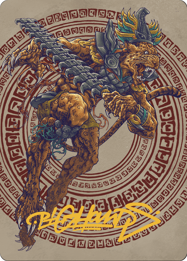 Sovereign Okinec Ahau // Sovereign Okinec Ahau  [The Lost Caverns of Ixalan Art Series] (Borderless)