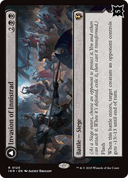 Invasion of Innistrad // Deluge of the Dead [Innistrad Remastered] Foil