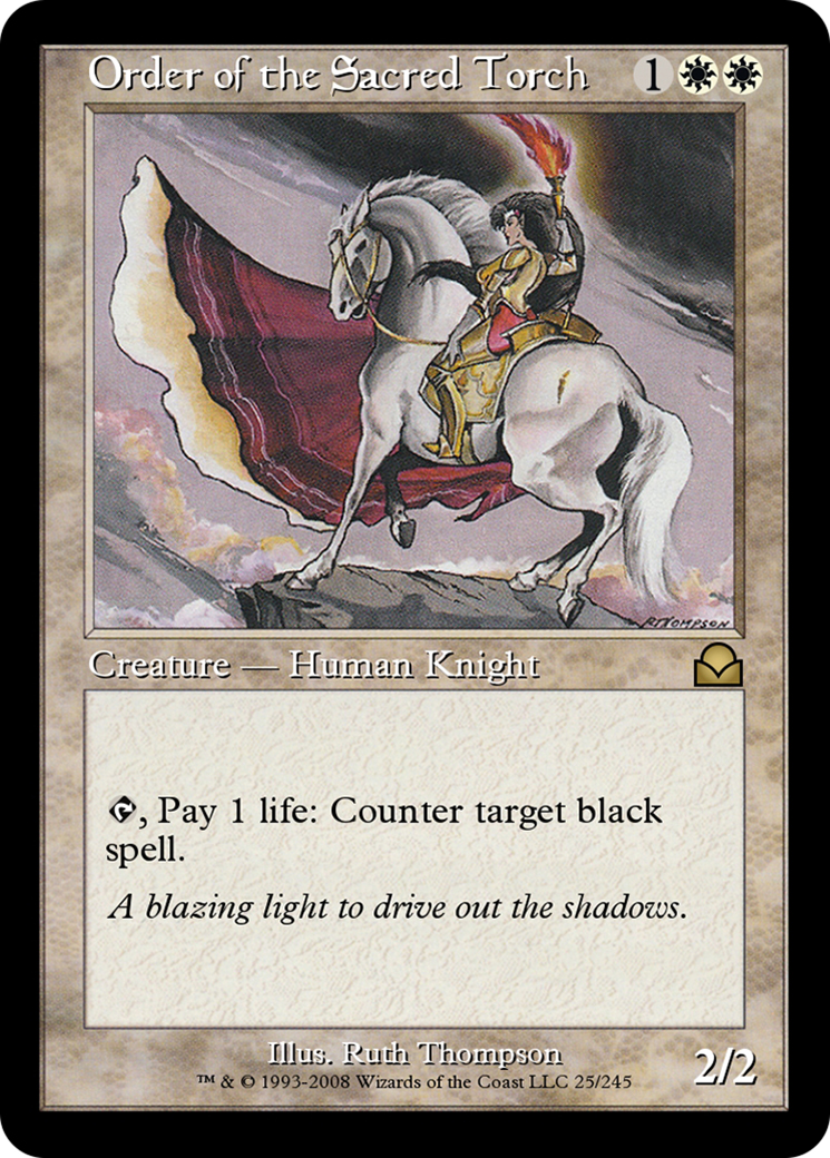Order of the Sacred Torch  [Masters Edition II] Foil