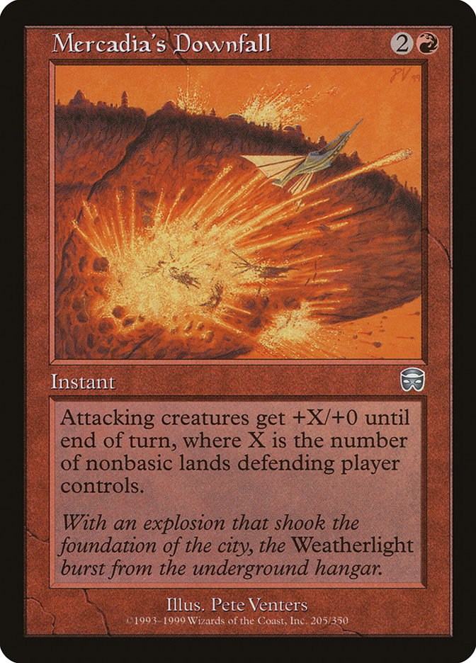 Mercadia's Downfall [Mercadian Masques] Foil
