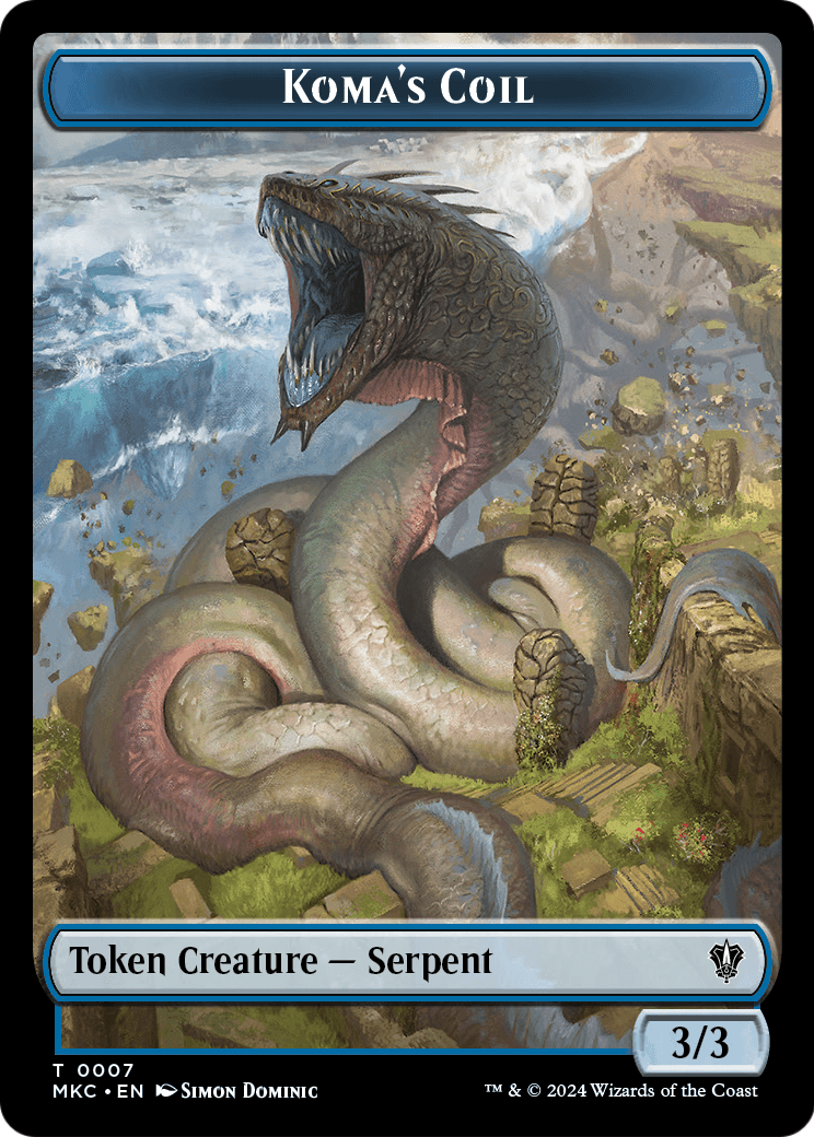 Koma's Coil  [Murders at Karlov Manor Commander Tokens]